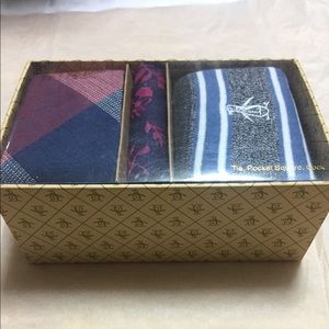 Penguin Tie sock and handkerchief set